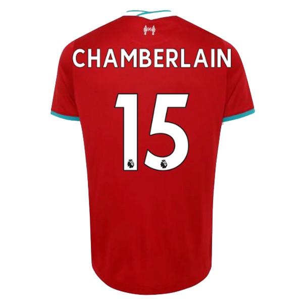 Maillot Football Liverpool NO.15 Chamberlain Domicile 2020-21 Rouge